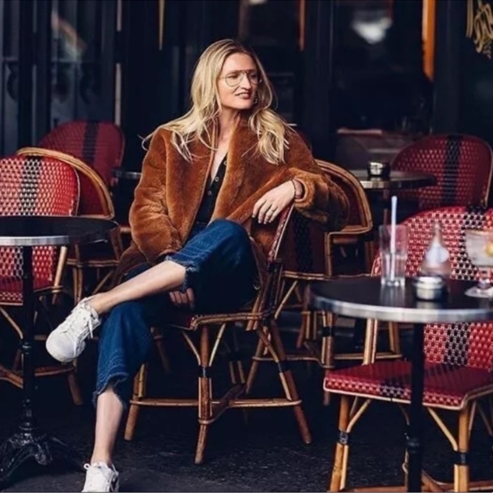NWOT Luxe J Crew Teddy Coat